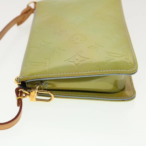 LOUIS VUITTON Monogram Vernis Lexington Pouch Baby Blue M91011 LV Auth 42544 - Picture 4 of 16